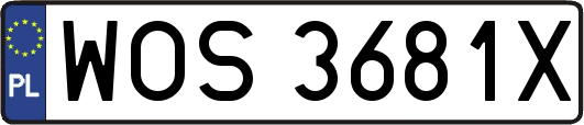 WOS3681X