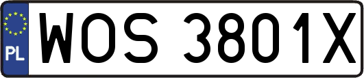 WOS3801X