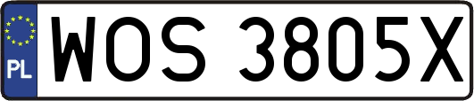 WOS3805X