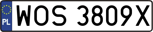 WOS3809X