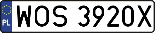 WOS3920X