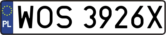 WOS3926X