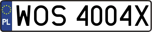 WOS4004X