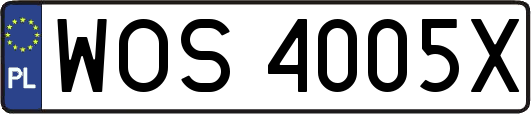 WOS4005X