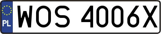 WOS4006X