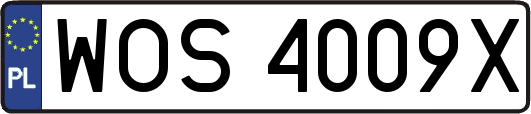 WOS4009X