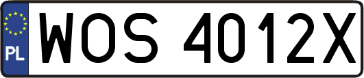 WOS4012X