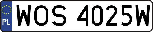 WOS4025W
