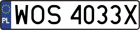 WOS4033X