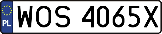 WOS4065X