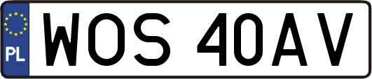 WOS40AV