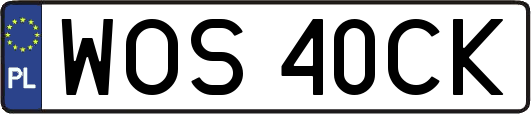 WOS40CK