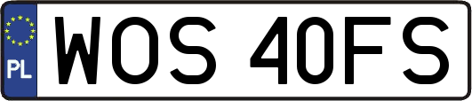 WOS40FS