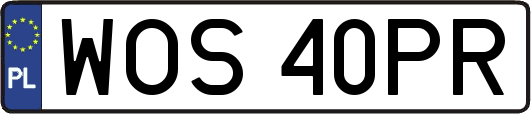 WOS40PR