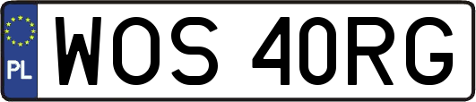 WOS40RG