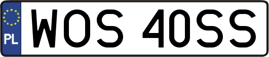 WOS40SS