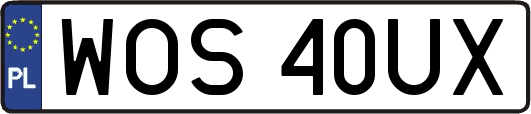 WOS40UX