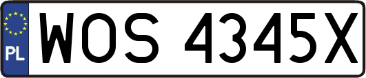 WOS4345X