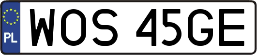 WOS45GE