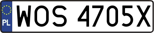 WOS4705X