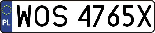 WOS4765X