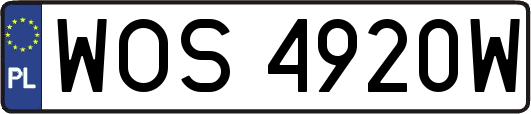 WOS4920W