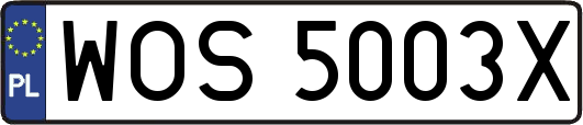 WOS5003X