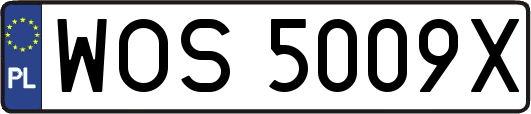 WOS5009X