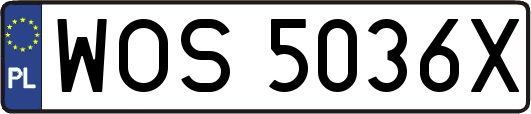 WOS5036X