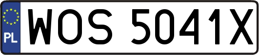 WOS5041X