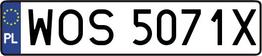 WOS5071X