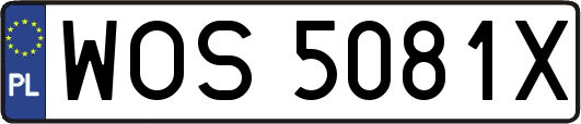 WOS5081X
