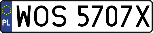 WOS5707X