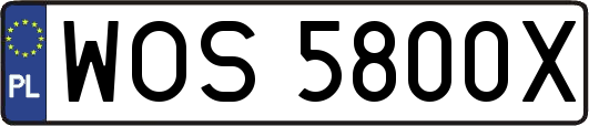 WOS5800X