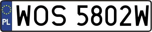 WOS5802W