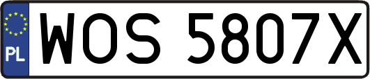 WOS5807X