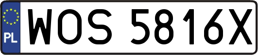 WOS5816X