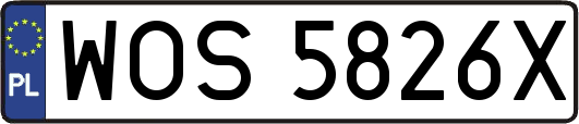 WOS5826X