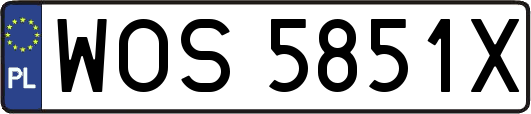 WOS5851X