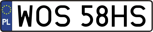 WOS58HS