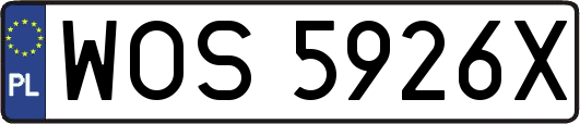 WOS5926X