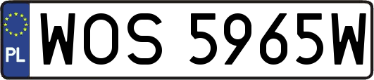 WOS5965W