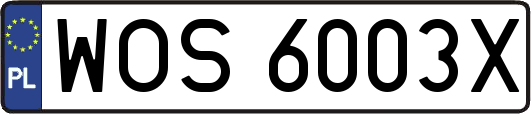 WOS6003X