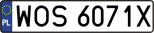WOS6071X