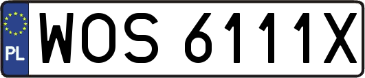 WOS6111X