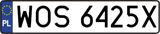 WOS6425X
