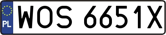 WOS6651X