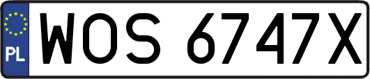 WOS6747X