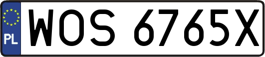 WOS6765X