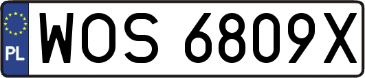 WOS6809X